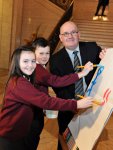 The Speaker of the NI Assembly Launches Education Service Art Competition 