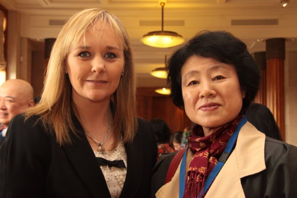 From L-R: Chairperson of the Committee for Culture, Arts and Leisure, Ms Michelle McIlveen MLA and Acting Consul General for People’s Republic of China, Madam Ma Dayun.
