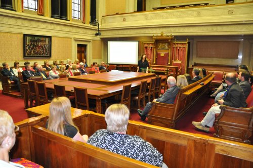 Dr Margaret Ward gave guests at the Assembly Commission's Perspectives on Female Suffrage lecture a brief history of the female suffrage movement Dr Margaret Ward gave guests at the Assembly Commission's Perspectives on Female Suffrage lecture a brief history of the female suffrage movement