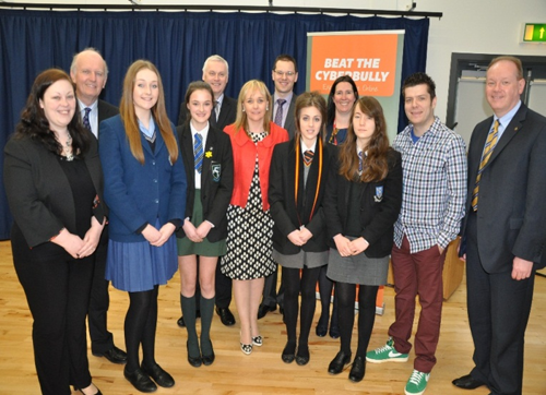 CAL Committee Members at the internet and social media stakeholder event at Grosvenor Grammar School.