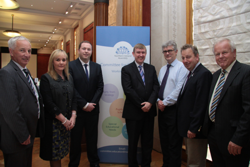 Committee for Education Members at the Committee’s stakeholder event on Area Planning at Parliament Buildings on 26th September 2012.