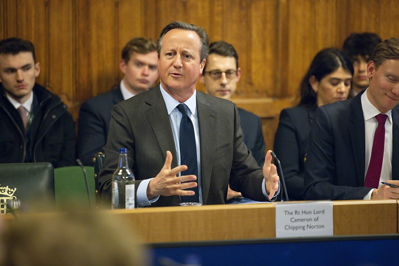 Lord Cameron of Chipping Norton, Secretary of State for Foreign, Commonwealth and Development Affairs speaking to the House of Lords European Affairs Committee