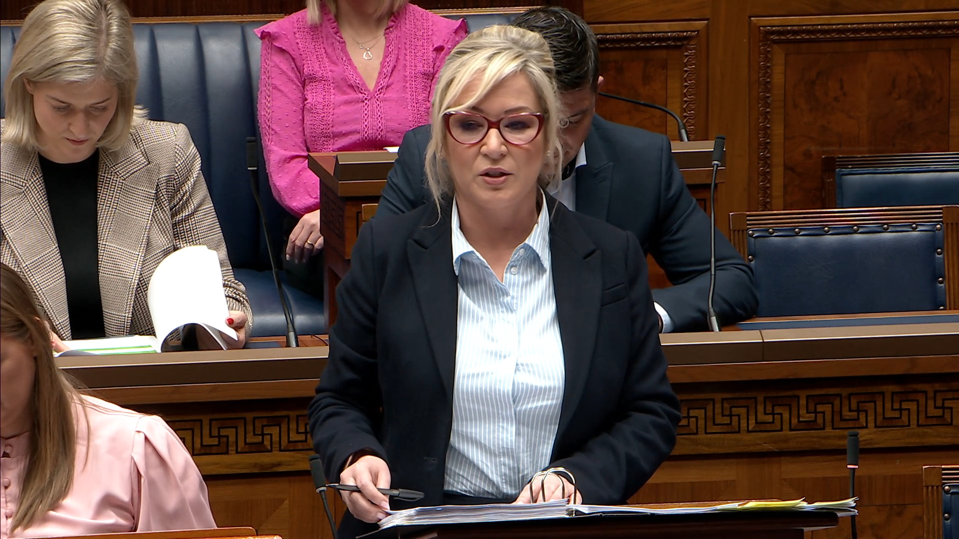First Minister Michelle O’Neill