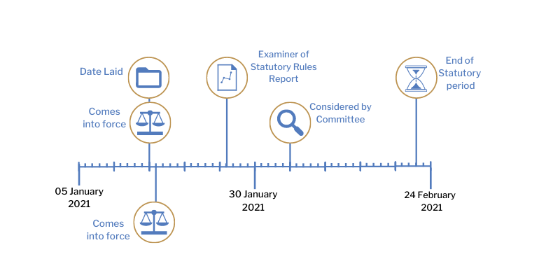 This timeline tracker shows the progress of The Health Protection (Coronavirus, International Travel) (Amendment No. 3) Regulations (Northern Ireland) 2021. The exact details are available in the table below.