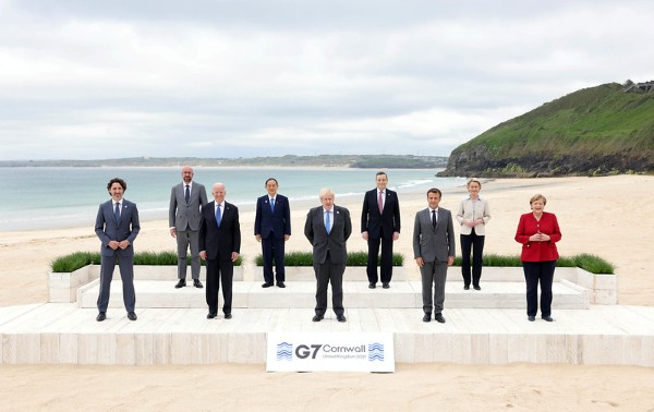 G7 leaders meeting in Cornwall | Source: Andrew Parsons / No 10 Downing Street