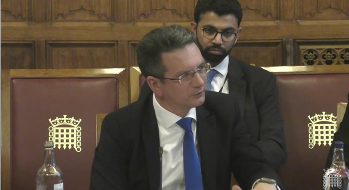 Steve Baker, Minister of State in the Cabinet Office, giving evidence to the Sub-Committee on the Windsor Framework
