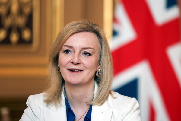 UK Foreign Minister Liz Truss