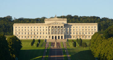 Parliament Buildings, home of the Northern Ireland Assembly