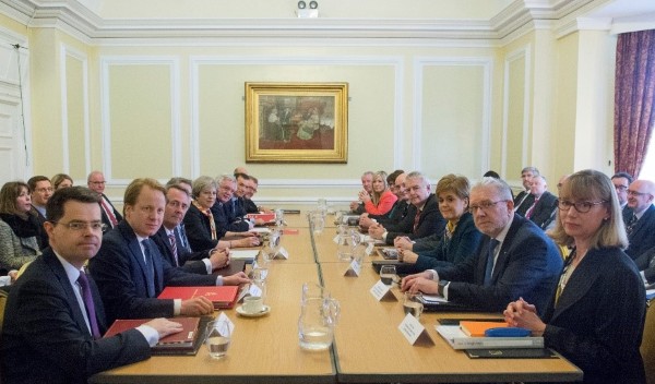 Meeting of the Joint Ministerial Committee in Wales, January 2017 | Source: UK Prime Minister