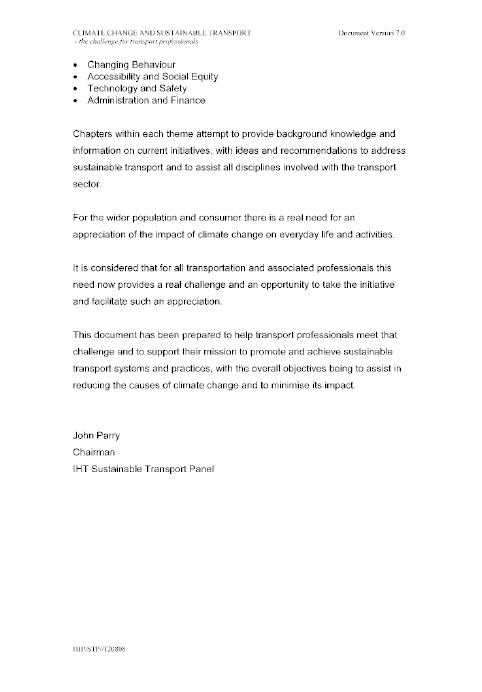 NI Branch of the Institute of Highways and Transportation (IHT)
