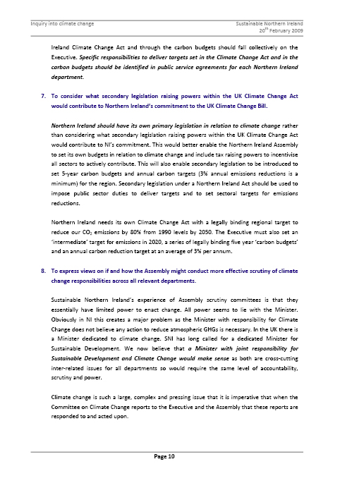 NI Climate Change Impacts Partnership