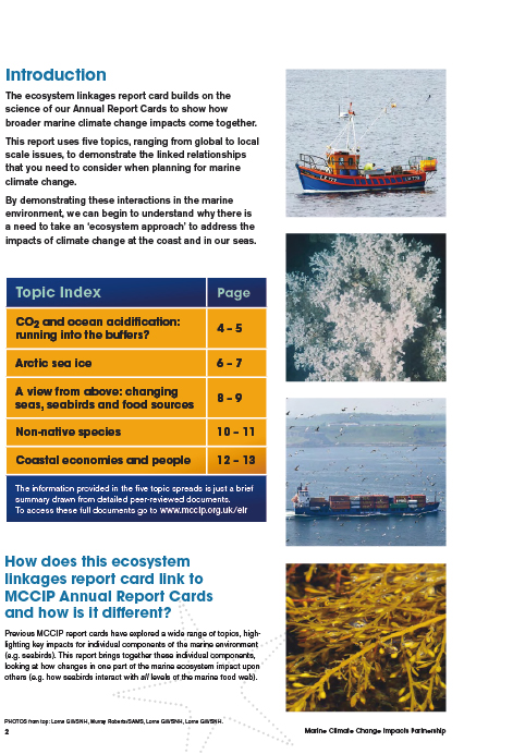 MCCIP: Marine Climate Change Impacts