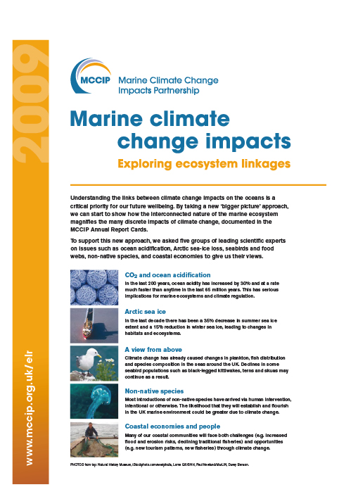 MCCIP: Marine Climate Change Impacts