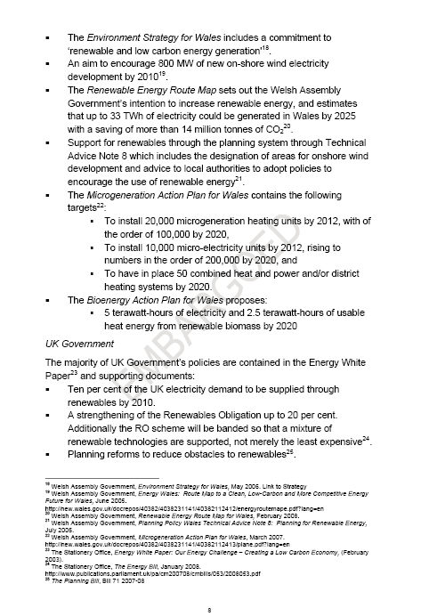 Sustainability Committee’s Energy Report