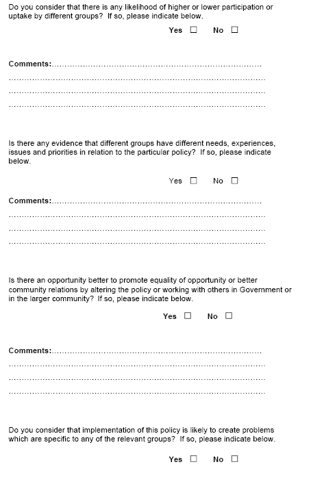 Consultation Response Form