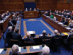 The Assembly Chamber in Parliament Buildings