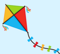 Decorative image of a kite