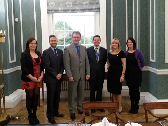 October 2013, Committee Members meet with Irish Minister for European Affairs, Paschal Donohoe TD to discuss the legacy of the Irish Presidency of the European Union and engagement on EU issues. The Minister then gave evidence to the Committee on a number of EU issues