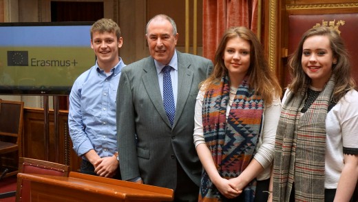 Speaker of Northern Ireland Assembly at screening of mental health films.