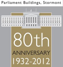 Parliament Buildings 80th Anniversary Logo