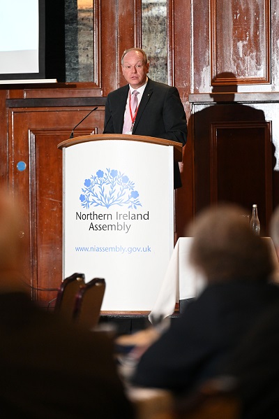 William Humphrey MBE MLA, Chairperson of the Northern Ireland Assembly Branch of the CPA.