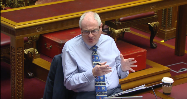 Chair of the Finance Committee Steve Aiken | Source: NI Assembly