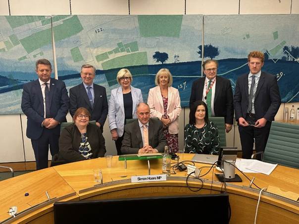 Finance Committee Chair and Executive Committee Chair along with attendees at the Interparliamentary Forum on Intergovernmental Relations on 12th June 2025