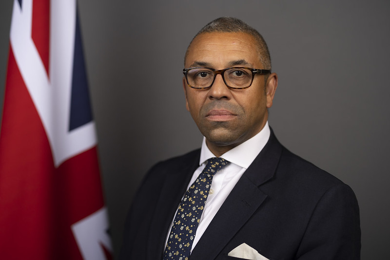 UK Foreign Secretary James Cleverly