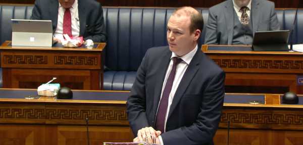 Minister for the Economy Gordon Lyons