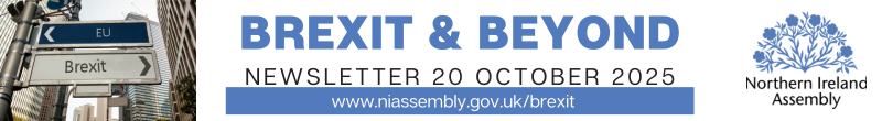 Image of Brexit and Beyond Newsletter header for 20 October 2025
