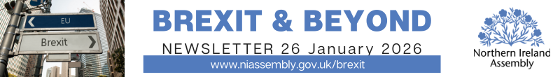 banner image reads Brexit and Beyond Newsletter 26 January 2026