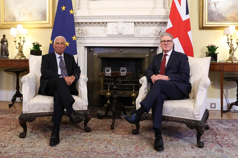 President of the European Council António Costa met The Prime Minister in Downing Street