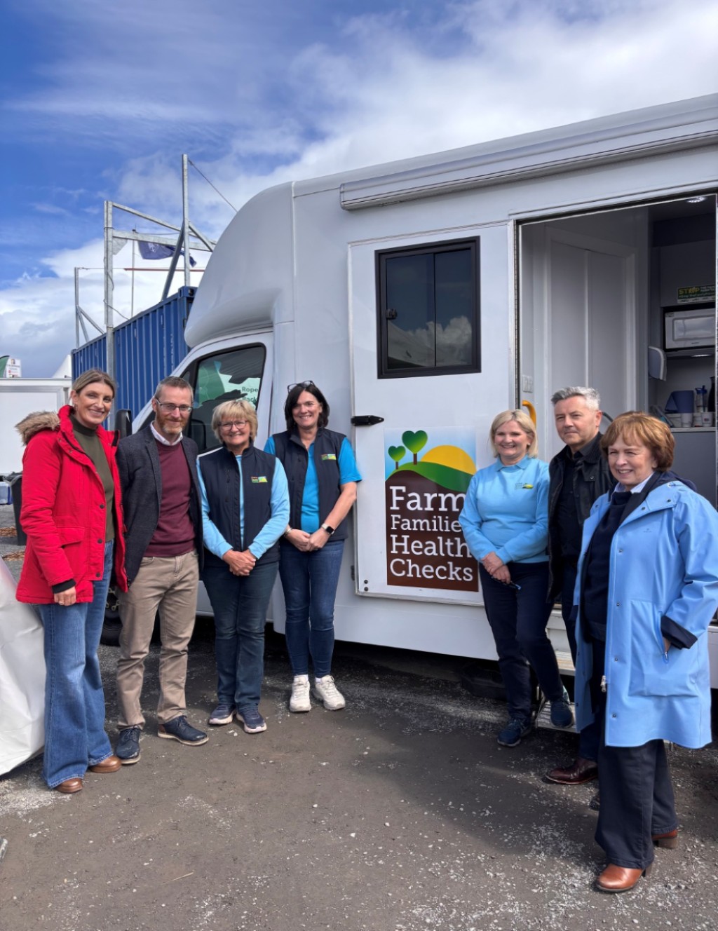Pictured: Representatives from Farm Families with Linda Dillon MLA, Philip McGuigan MLA, Alan Robinson MLA and Diane Dodds MLA