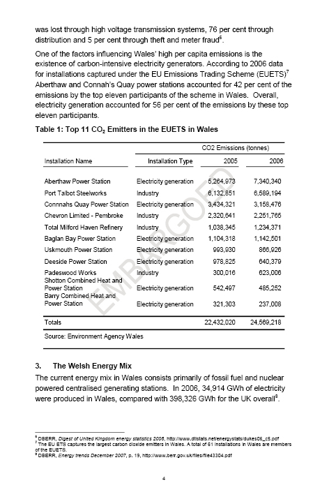 Sustainability Committee’s Energy Report