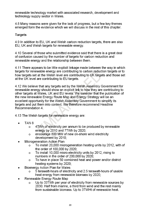 Sustainability Committee’s Energy Report