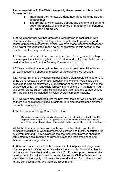 Sustainability Committee’s Energy Report