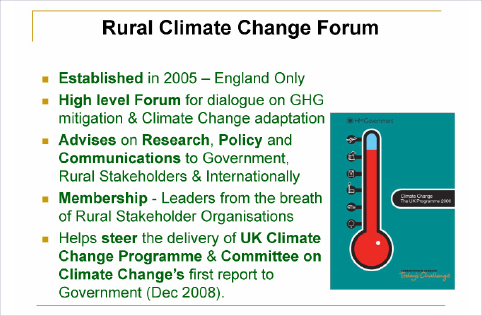 Environment Committee Visit to Climate Change Unit Power Point Presentation