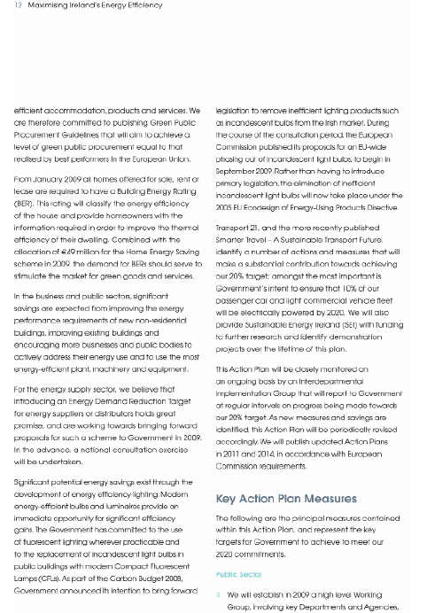 Energy Efficiency Action Plan