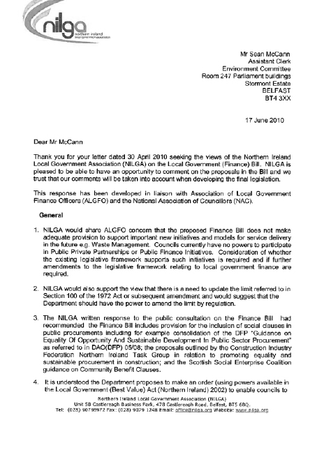 letter from nilga