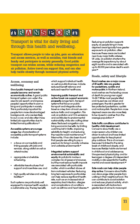 Belfast Healthy Cities - Healthy Places - Strong Foundations