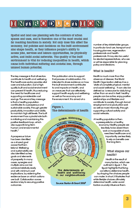 Belfast Healthy Cities - Healthy Places - Strong Foundations