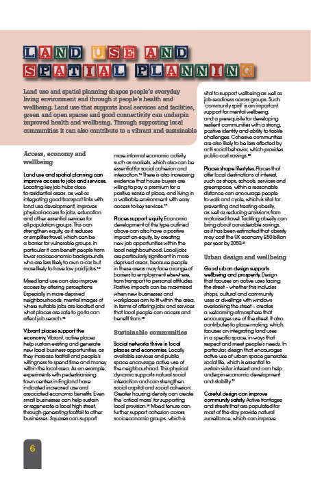 Belfast Healthy Cities - Healthy Places - Strong Foundations