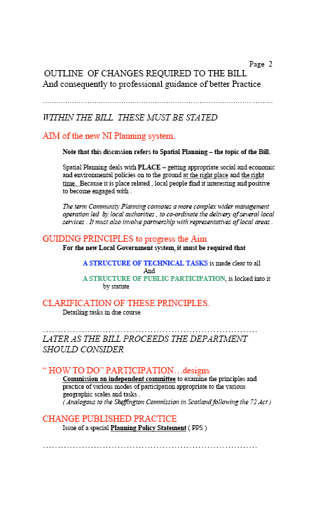 Jean Forbes Submission to the Planning Bill