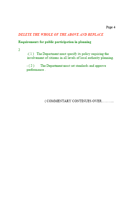 Jean Forbes Submission to the Planning Bill