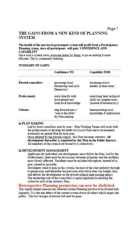 Jean Forbes Submission to the Planning Bill