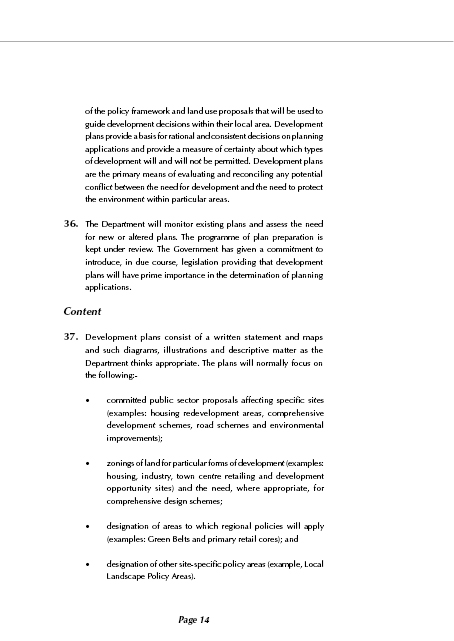 Planning Service PPS1 - General Principals