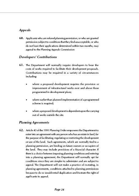 Planning Service PPS1 - General Principals