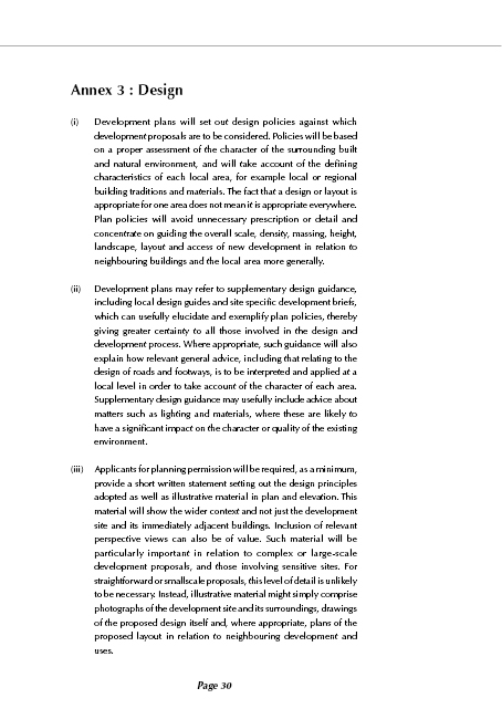 Planning Service PPS1 - General Principals