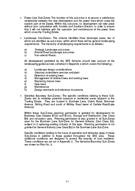 Simplified Planning Zone Scheme - Slough Trading Estate