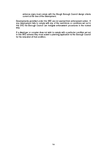 Simplified Planning Zone Scheme - Slough Trading Estate